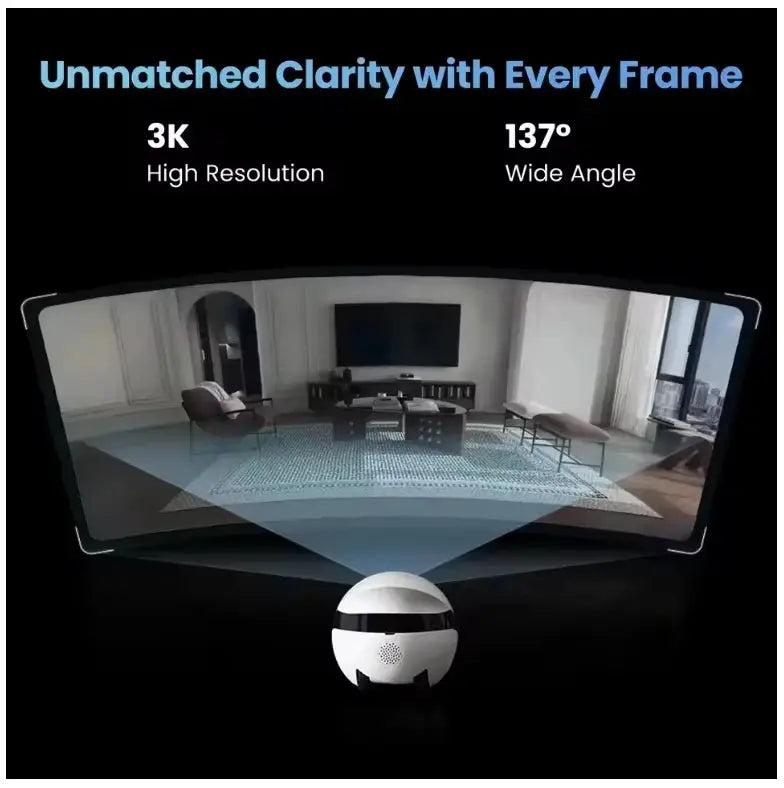 Enabot EBO Air 2 Plus Intelligent Pet Robot With 3K Camera And Video Calls