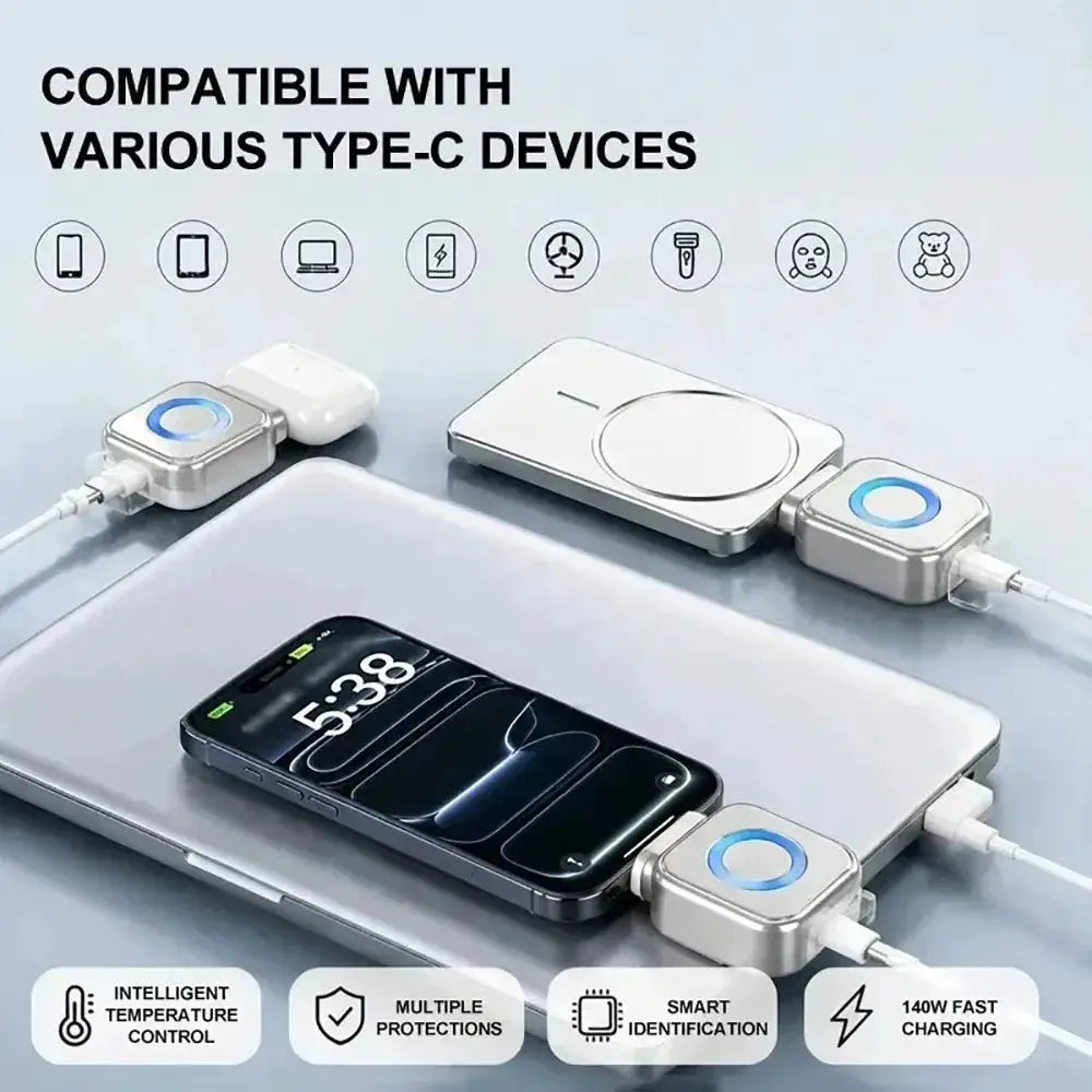 Smart Type C Fast Charging Splitter — product view 4