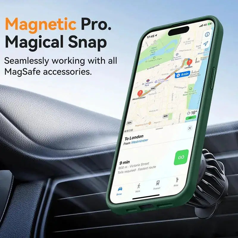Luxury Frosted Phone Case For iPhone 18 17 16 15 14 13 12 11 18 Pro Max Plus Air E For Magsafe Matte Transparent Magnetic Cover