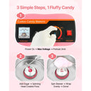 SucceBuy Cotton Candy Machine Commercial, Electric Candy Floss