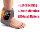 Cordless Electric Heating Foot&Ankle Massager with Airbag Kneading Relaxation Lifting Hot Compress Portable Foot Ankle Brace