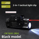 Portable Red Laser Led Rail Flashlight