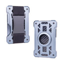 Badge Card Holder Carbon Fiber Wallet For Men Slim Design