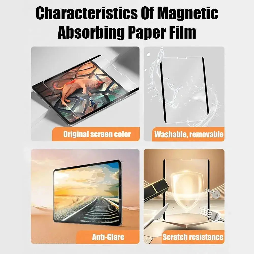 Paper Like Magnetic Matte Screen Protector for iPad Pro