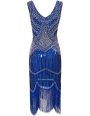 Shimmering Sequin Tassel Dress Versatile Glamorous Delight
