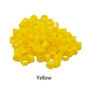 Birds Feet Ring Plastic Clip Rings for Avian Comfort 100pcs