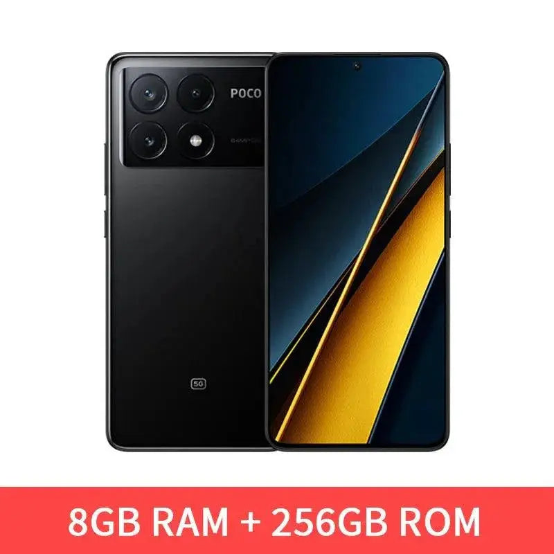 Poco X6 Pro 5G Smartphone 256GB 512GB AMOLED 64MP Camera