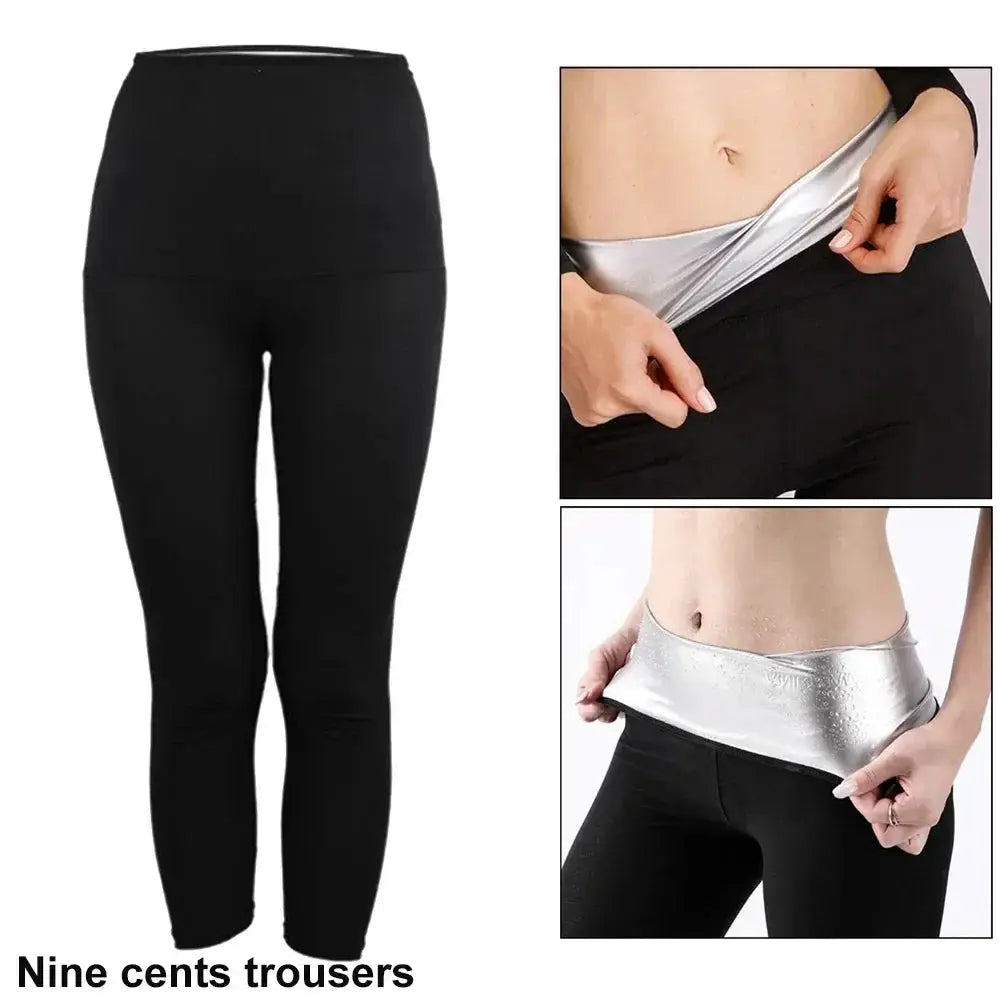 Waist Sauna Compression Shorts For Women Slimming Shaper