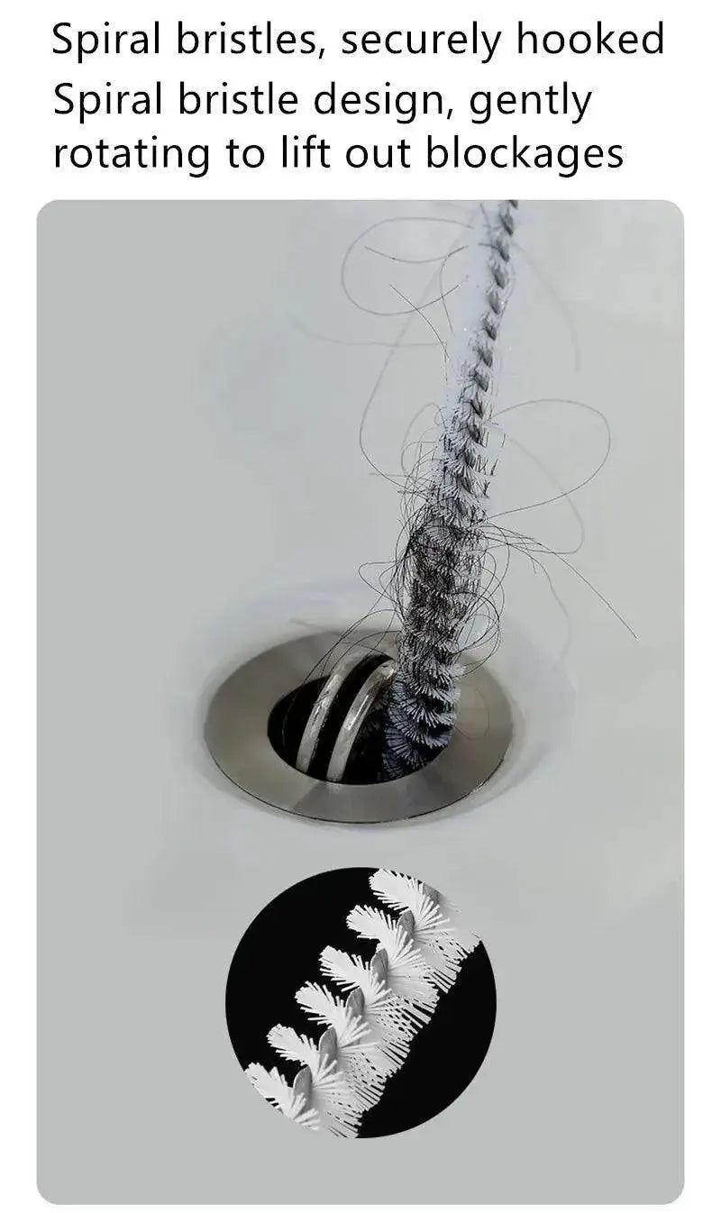 Stainless Steel Drain Pipe Cleaner For Easy Clog Removal