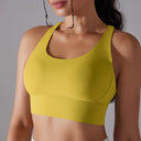 Women's High Stretch Yoga Bra Tank Top for Gym Use