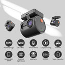 Clear 2K Dash Cam for Night Driving