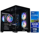 ABS Flux Aqua Gaming Desktop