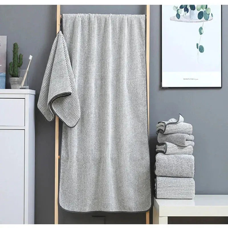 Thickened Microfiber Bath Towel For Body Luxury Home Spa