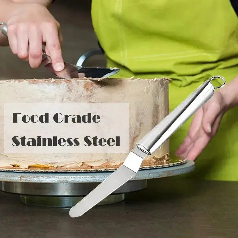 Stainless Steel Cake Smoother Set For Perfect Pastries
