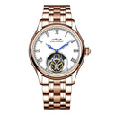 Luxury Tourbillon Skeleton Watch Men