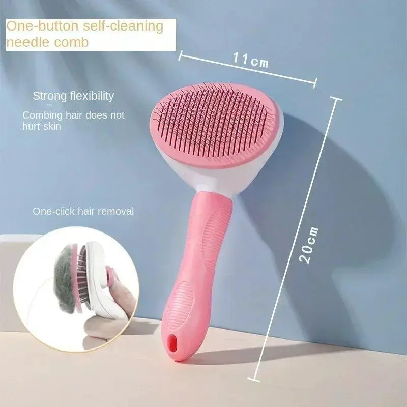 Hair Remover Brush For Pets Gentle Grooming Tool Easy To Use