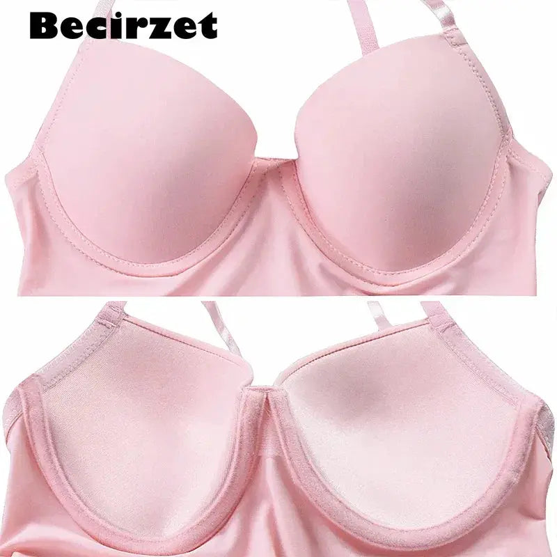 S XXL Control Slips Shapewear With Underwire Cup For Women
