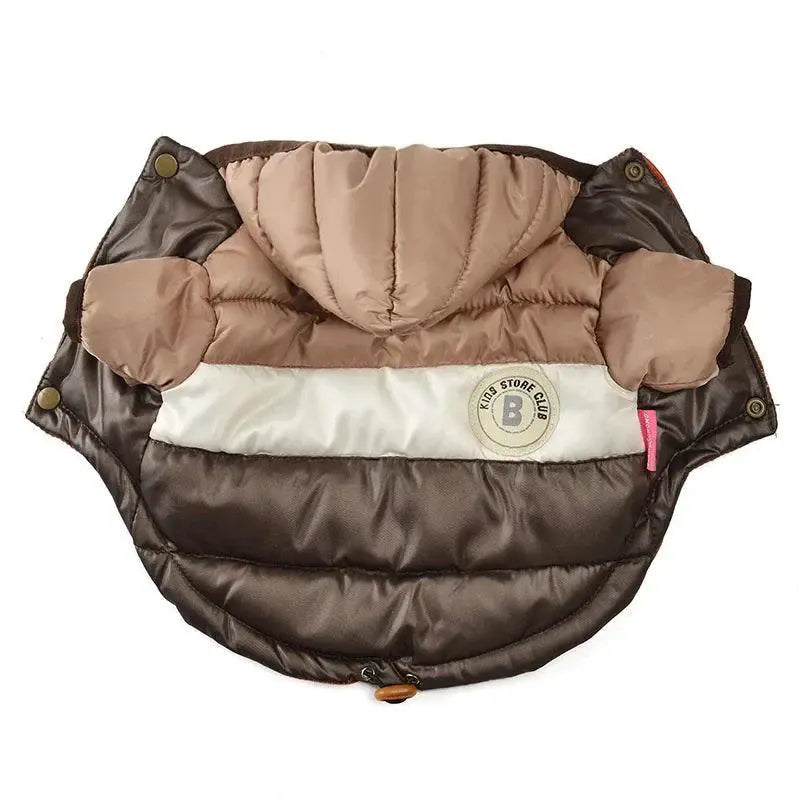 Cozy Cotton Winter Dog Jacket Waterproof Coat For Small Dogs