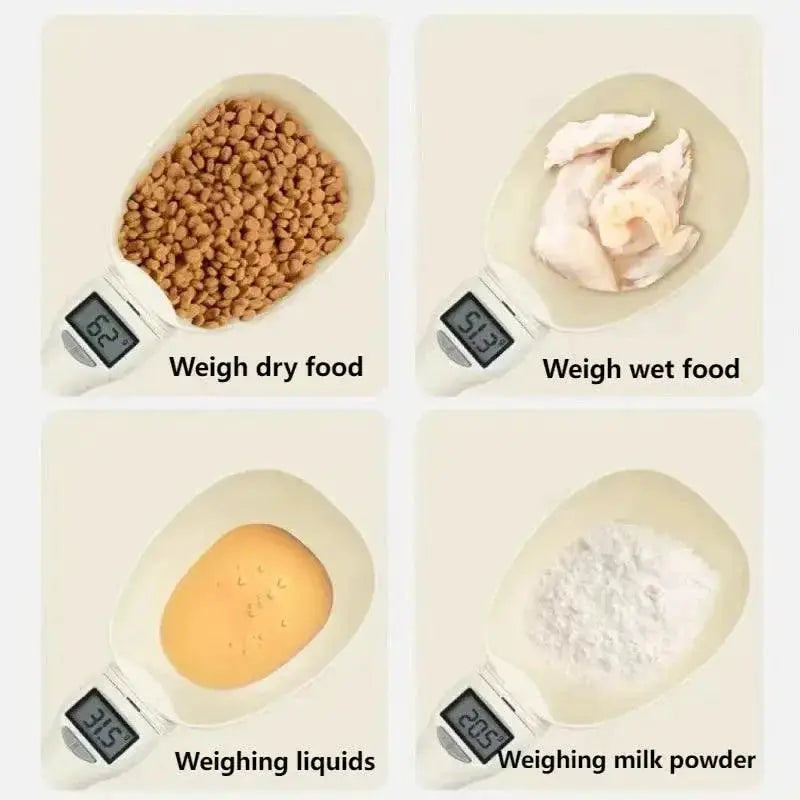 Pet Food Measuring Spoon Scale For Cats And Dogs Portions