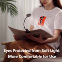 Baseus Clip Table Lamp: Portable Dimmable Reading Light