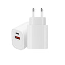 30W Fast Charger - GaN Compact Dual Port EU Plug