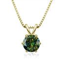 Moissanite Pendant Necklace In Carat