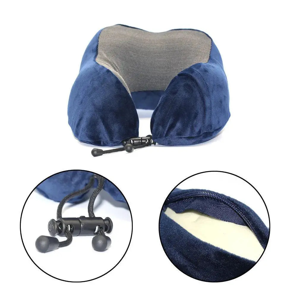Ultimate Neck Support Travel Pillow With Orthopedic Foam