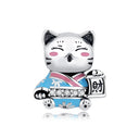 Sterling Silver Charm Maneki Neko