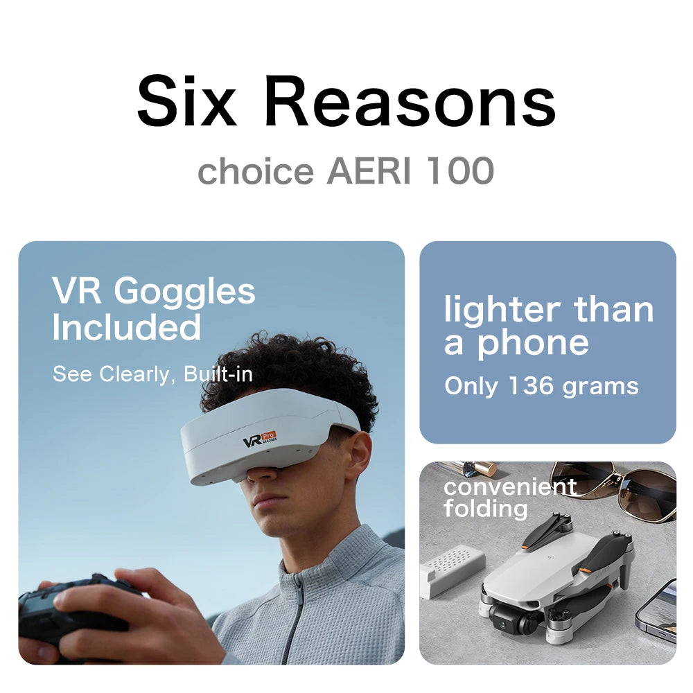Aeri/aerivr Remote Control Drone WIFI