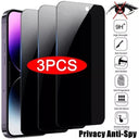iPhone 14 Pro Max Privacy Glass Anti-Spy Shield 3 Pack