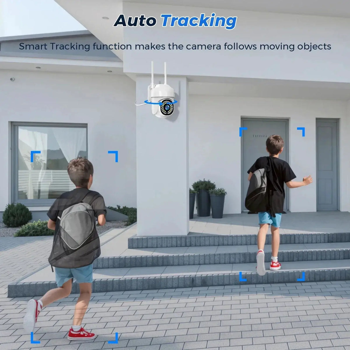 Smart Outdoor Camera for Home Security Alerts — product view 12