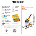 Heavy Duty Inch Button Maker Kit