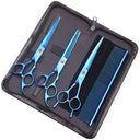 Purple Dragon Professional Pet Grooming Scissors Set