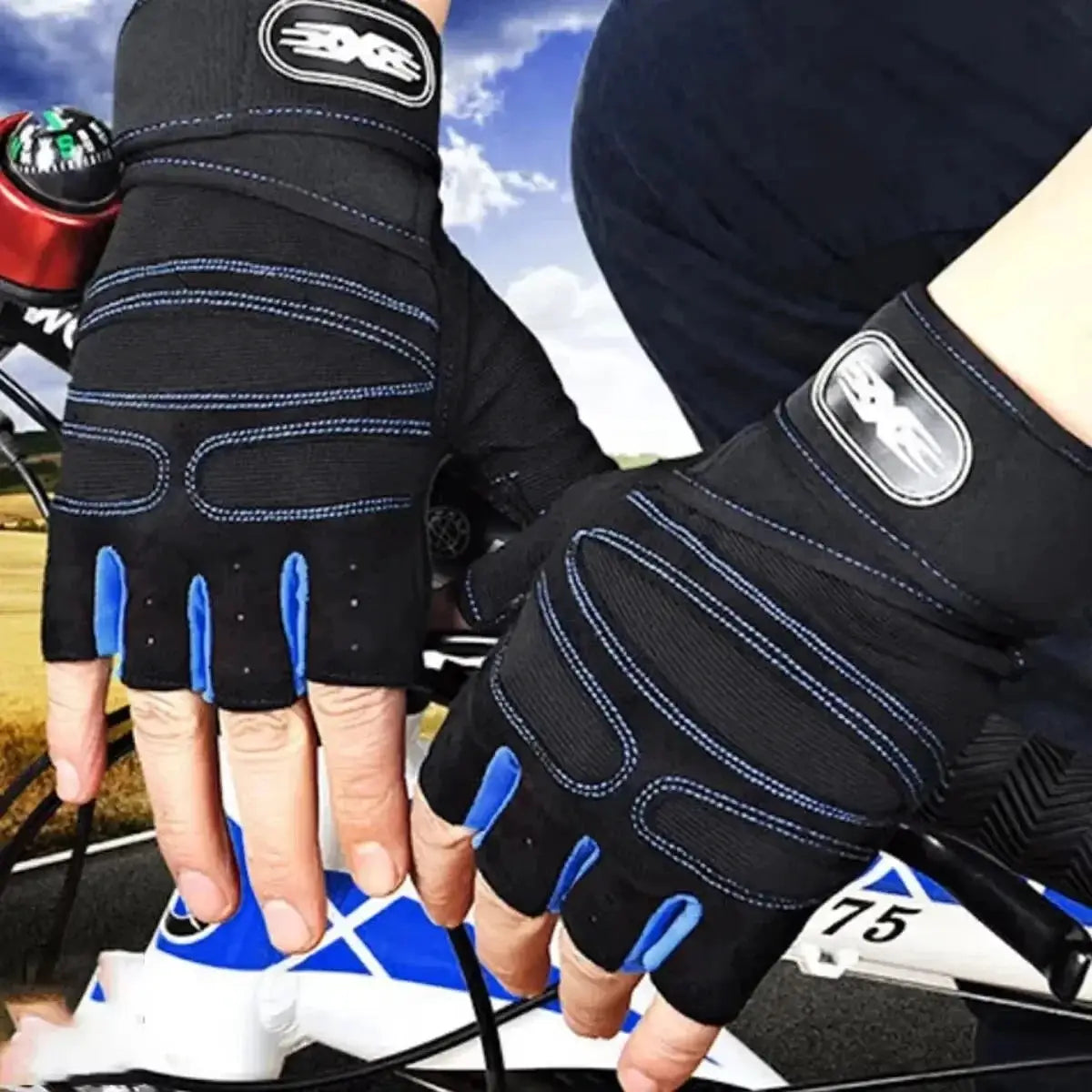 Fitness Half Finger Gloves For Men And Women Wrist Guard