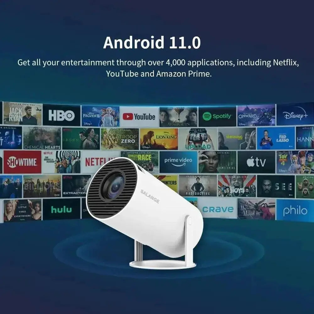 Smart Wireless Projector For Ultimate Home Cinema Experience
