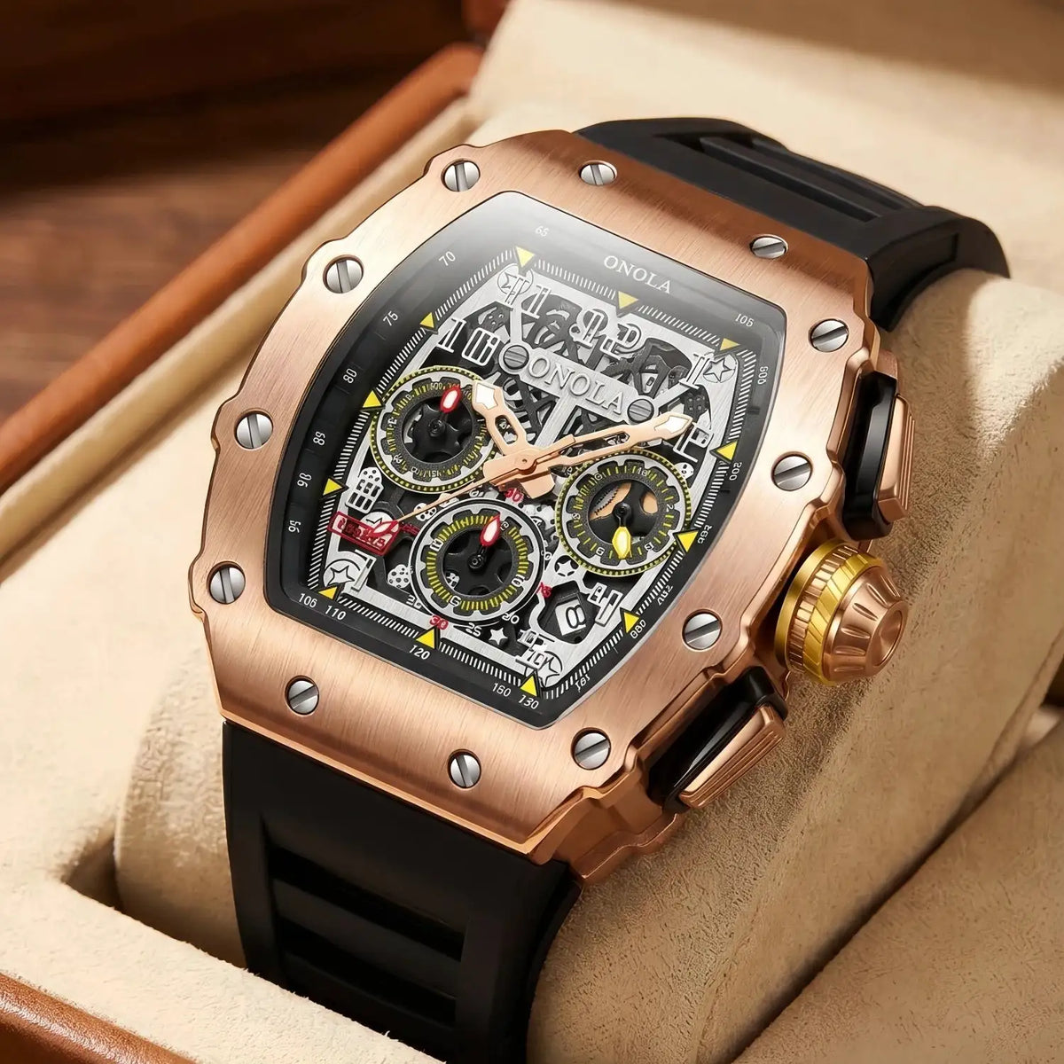 Onola Men Waterproof Quartz Watch — product image 4