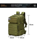 Spacious Backpack for Hikers and Campers
