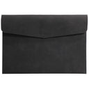 Premium A4 Leather Document Organizer Bag Large Capacity