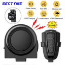 Sectyme Bike Alarm System: Wireless Waterproof Customizable Security