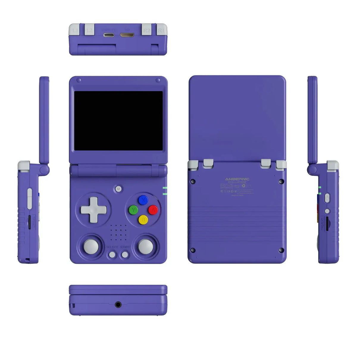 Anbernic RG34XXSP / RG35XXSP Flip Retro Handheld Game Console Retro IPS Screen Linux 64bit 3300mAh Portable Clamshell Games Player Supports 5G WiFi Bluetooth HDMI TV Out 30+ Simulators