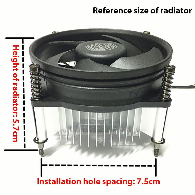 Cpu Heatsink Supports Desktop Cpu