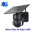 SHIWOJIA 6MP Solar Camera 4G Sim Card Outdoor 12X Zoom