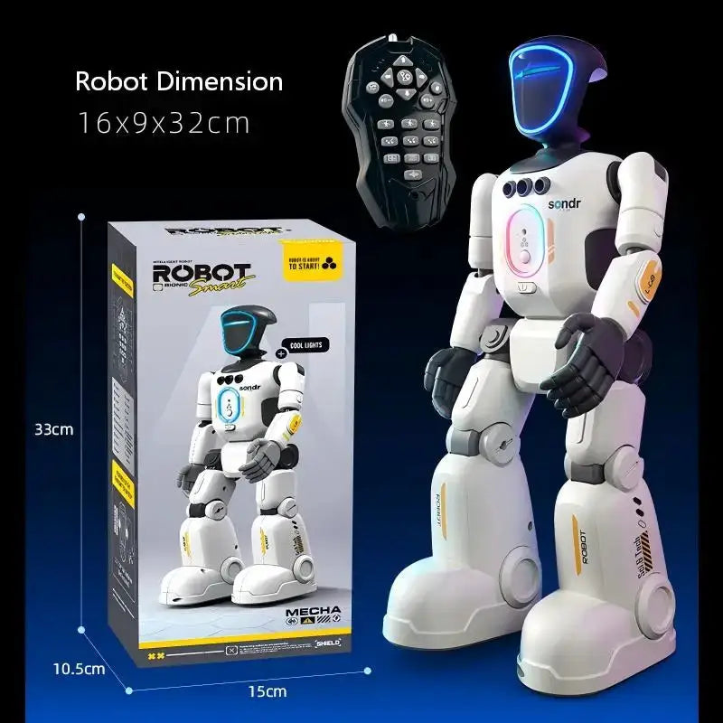 RC Robot Intelligent Robot R40 Remote Controlled Robots Smart Intelligent Dancing RC Robot Toy Gift