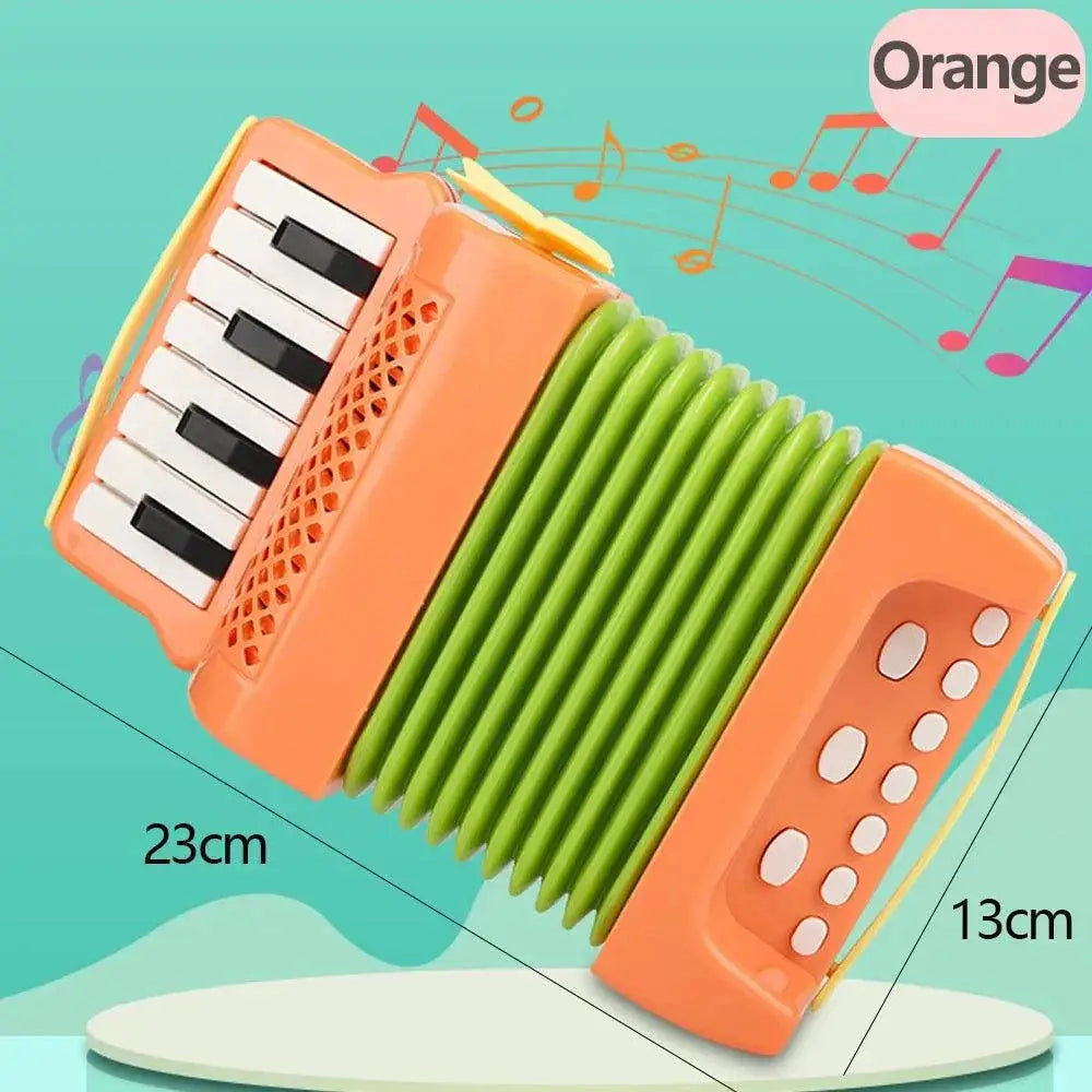 Kids Mini Accordion Toy Boosts Music — product view