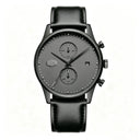 Premium Black Chronograph Watch