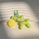 Sweet Balloon Dog Keychain Set for Girls and Teens Fun