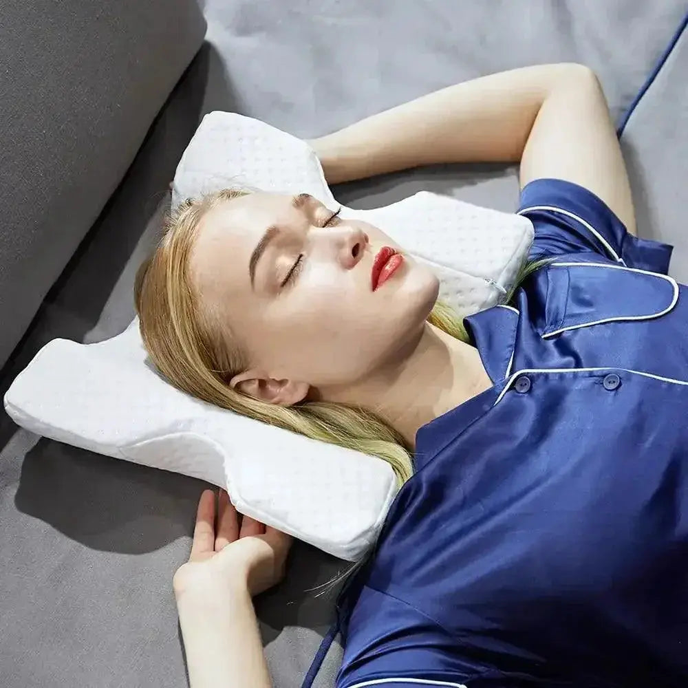 Cervical Support Memory Foam Pillow for Couples Comfort