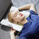 Ergonomic Curved Memory Foam Cervical Pillow for Neck Support