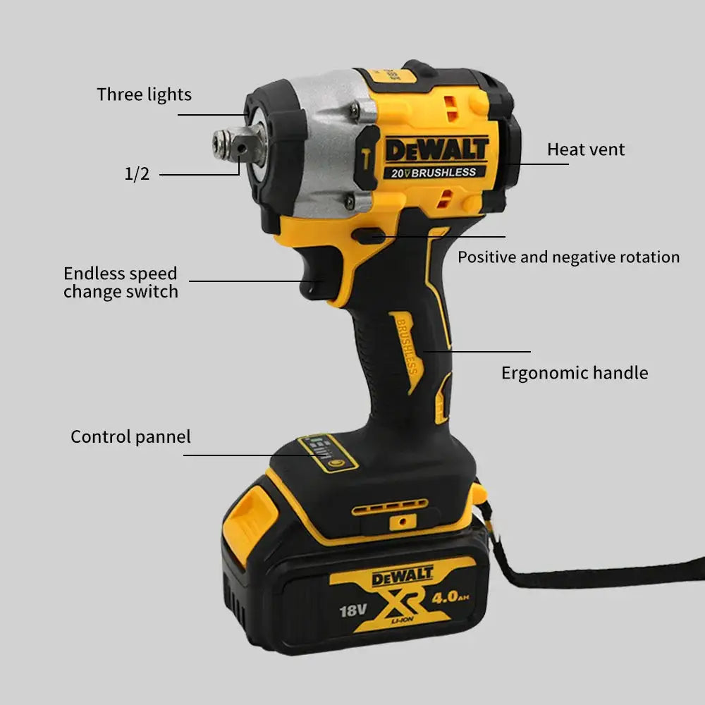 Dewalt Brushless Cordless Impact Wrench