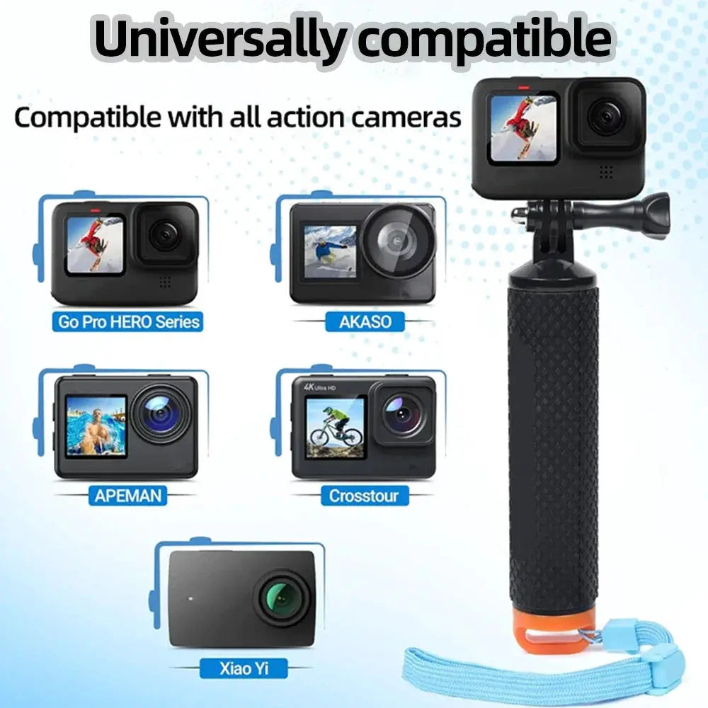 GoPro Floating Hand Grip Waterproof Selfie Stick Buoyant